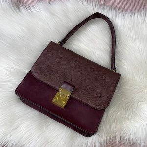 Burgundy Purse